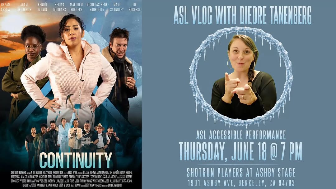 Shotgun Players invites you to their ASL-interpreted comedy performance of... at Shotgun Players at The Ashby Stage